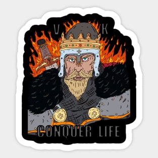 medieval age king Sticker